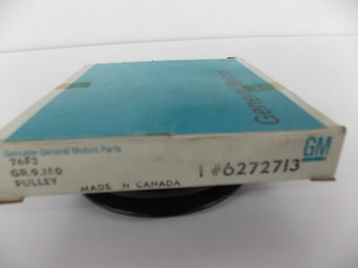 NOS GM 6272713 SINGLE IDLER PULLEY 1981 1982 CHEVROLET CORVETTE MARINE BOAT T-3 - Fresh Stock Dated October 2025