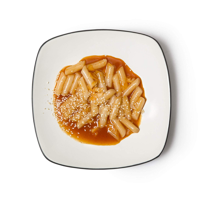 Instant Tteokbokki Rice Cake | Pack Of 2 Popular Korean Snack With A Spicy Sauce - Fresh Stock Dated October 2025