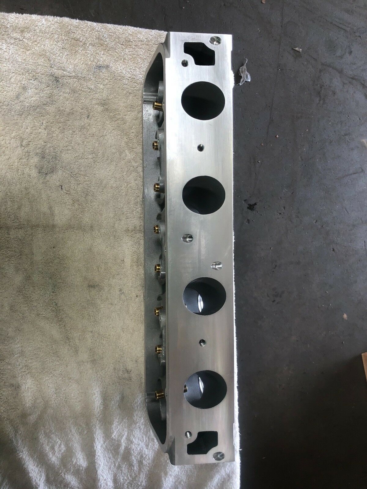 Ford 429 460 514 532  275cc 95cc Pair (2) Bare Aluminum Cylinder Head - Fresh Stock Dated October 2025