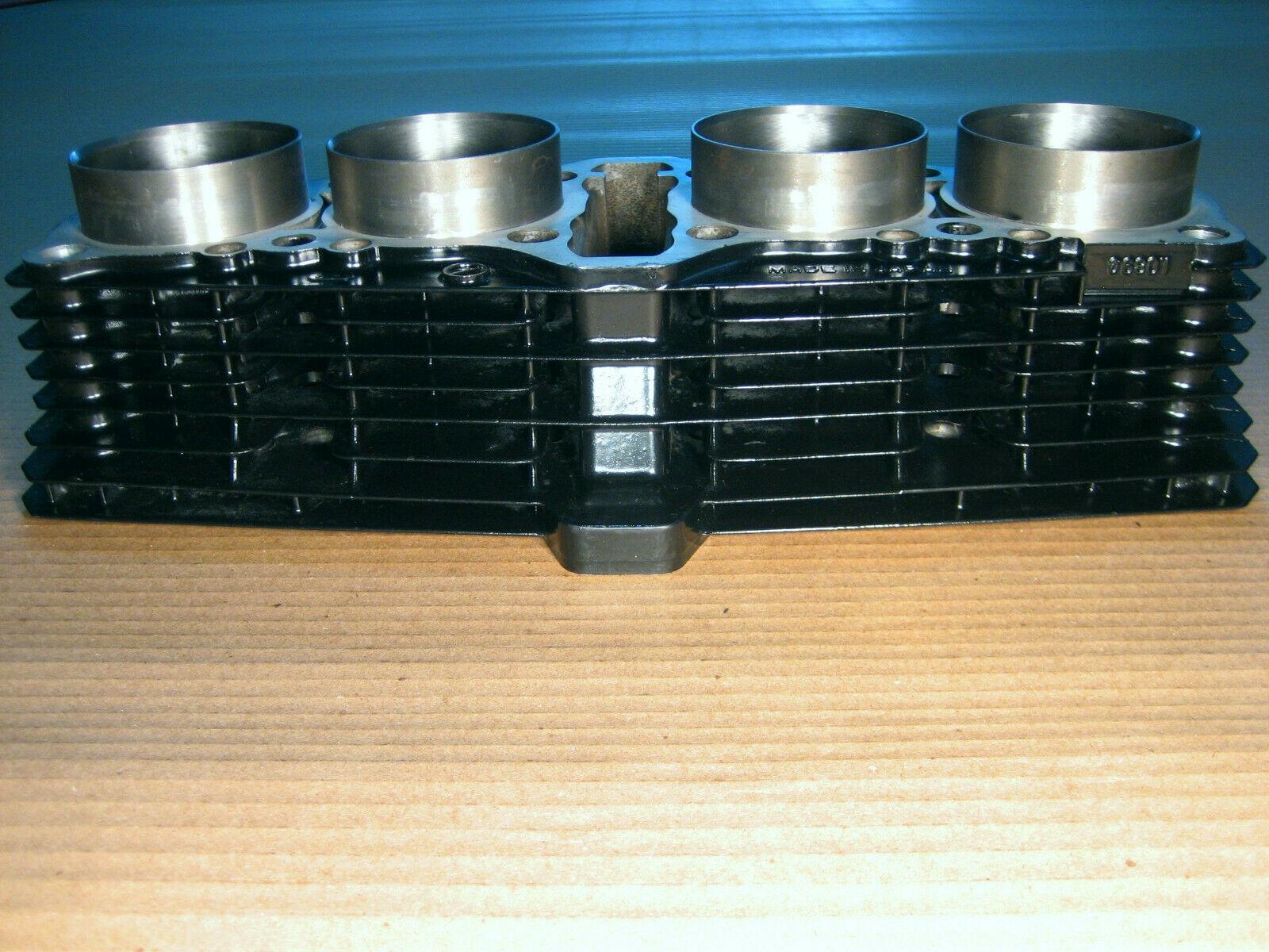 11005-1325 CYLINDER-ENGINE,BLACK, SLEEVED, BORED & HONED TO 76MM, GPZ1100 - Fresh Stock Dated October 2025