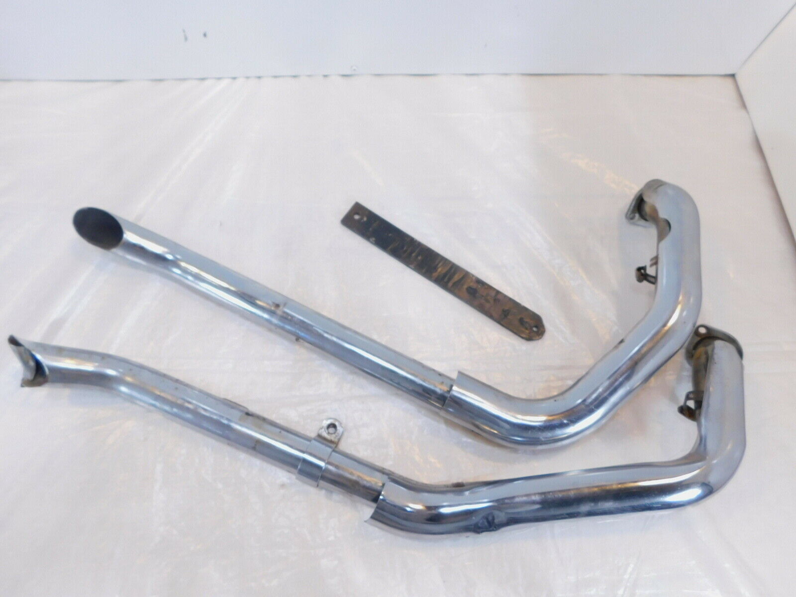 1986-2003 Harley Davidson Sportster 883 & 1200 Exhaust Header Drag Pipe System - Fresh Stock Dated October 2025
