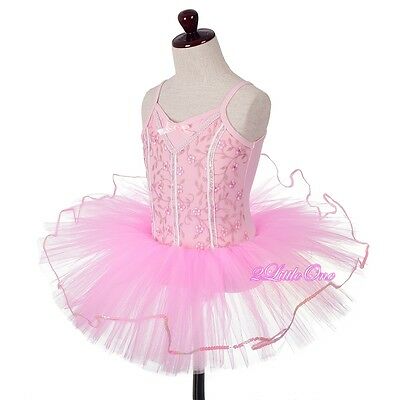 Embroideries Sequins Ballet Tutu Dancewear Fairy Costume Leotard Size 3-8 BA063 - Fresh Stock Dated October 2025