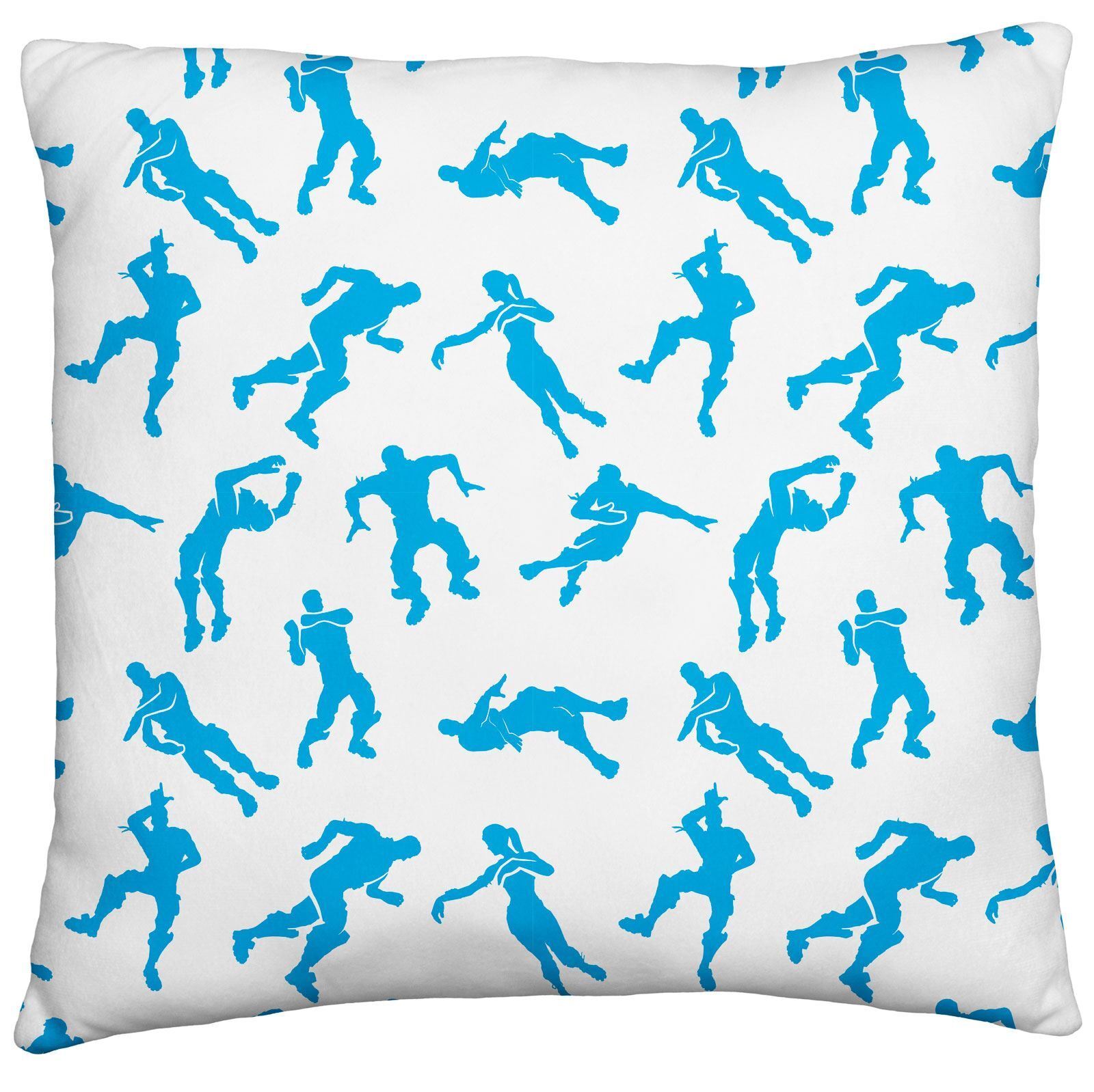 FORTNITE BATTLE ROYALE EMOTES SILHOUETTES CUSHION OFFICIAL 2 IN 1 - Fresh Stock Dated October 2025