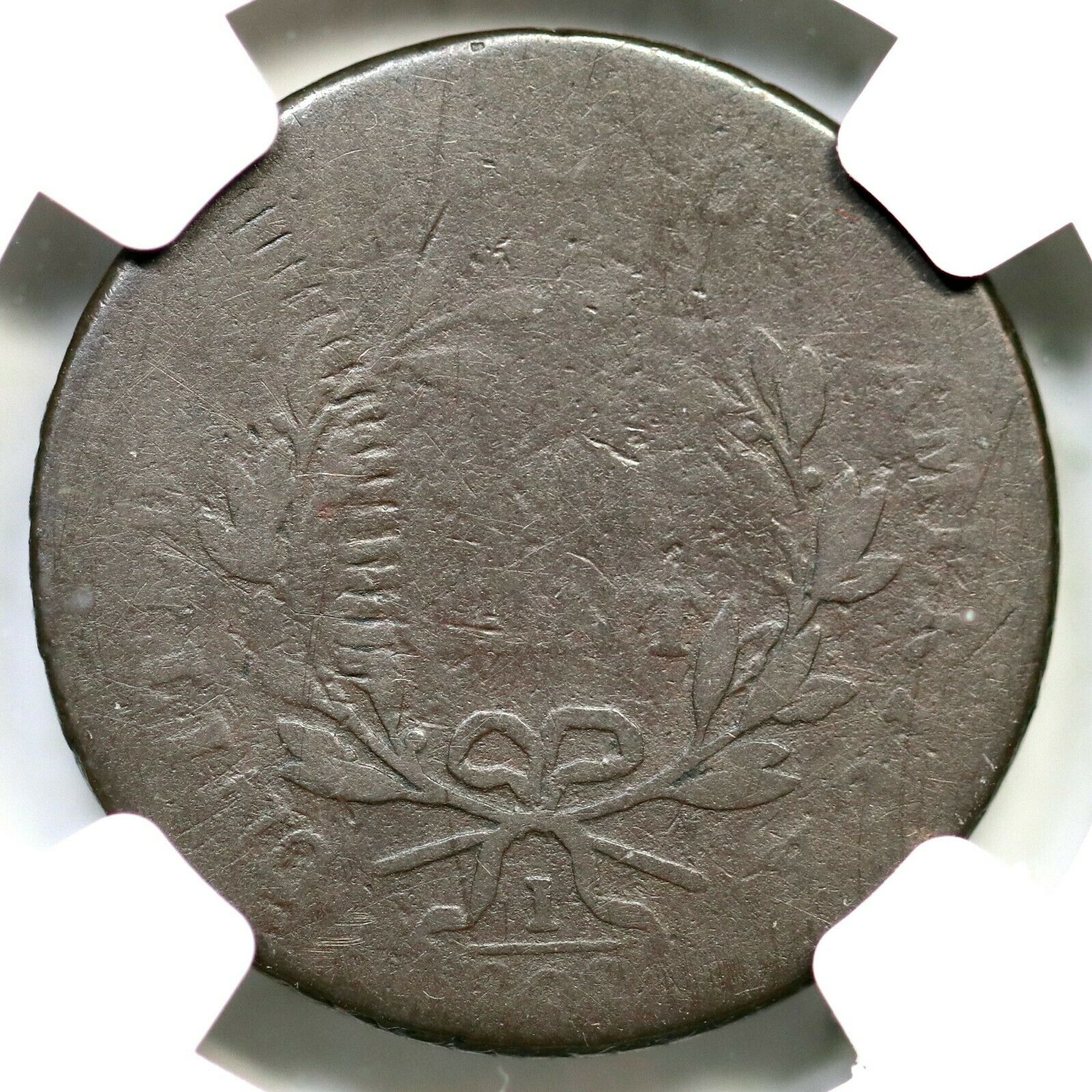 1797 C-3c R-7 NGC VG 8 Gr Edge Low Head Liberty Cap Half Cent Coin 1/2c - Fresh Stock Dated October 2025
