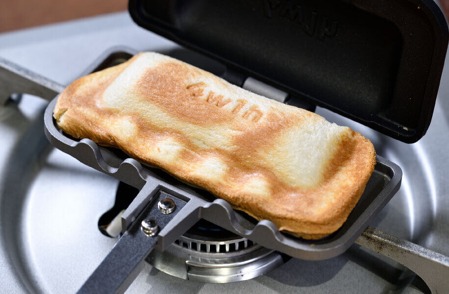 4w1h Hot Sand Solo Sandwich Maker Tsubame Sanjo Kitchen Japan Made Outdoor Handy - Fresh Stock Dated October 2025