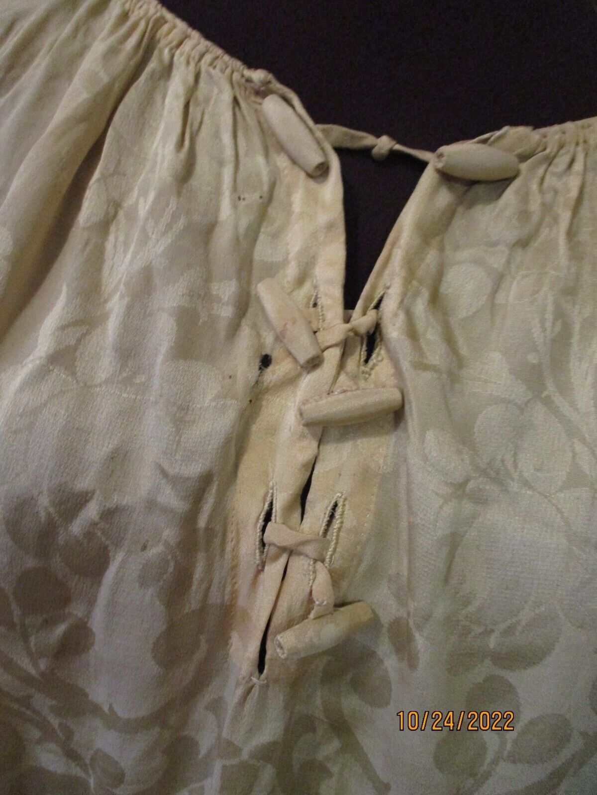 Fabulous Edwardian gold silk brocade blouse plus size - Fresh Stock Dated October 2025