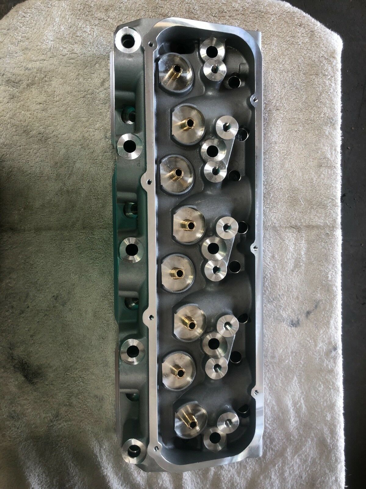 Ford 429 460 514 532  275cc 95cc Pair (2) Bare Aluminum Cylinder Head - Fresh Stock Dated October 2025