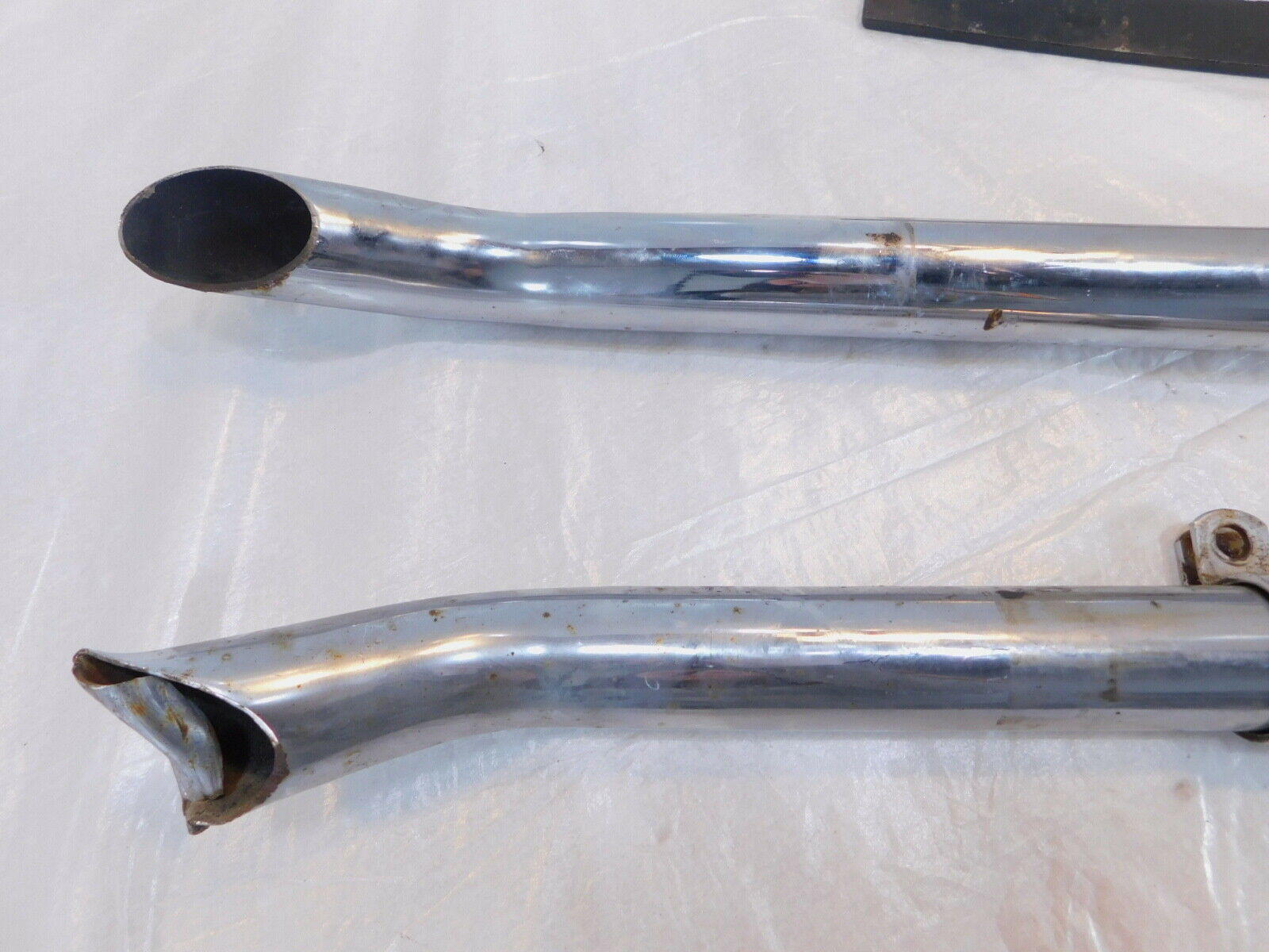 1986-2003 Harley Davidson Sportster 883 & 1200 Exhaust Header Drag Pipe System - Fresh Stock Dated October 2025