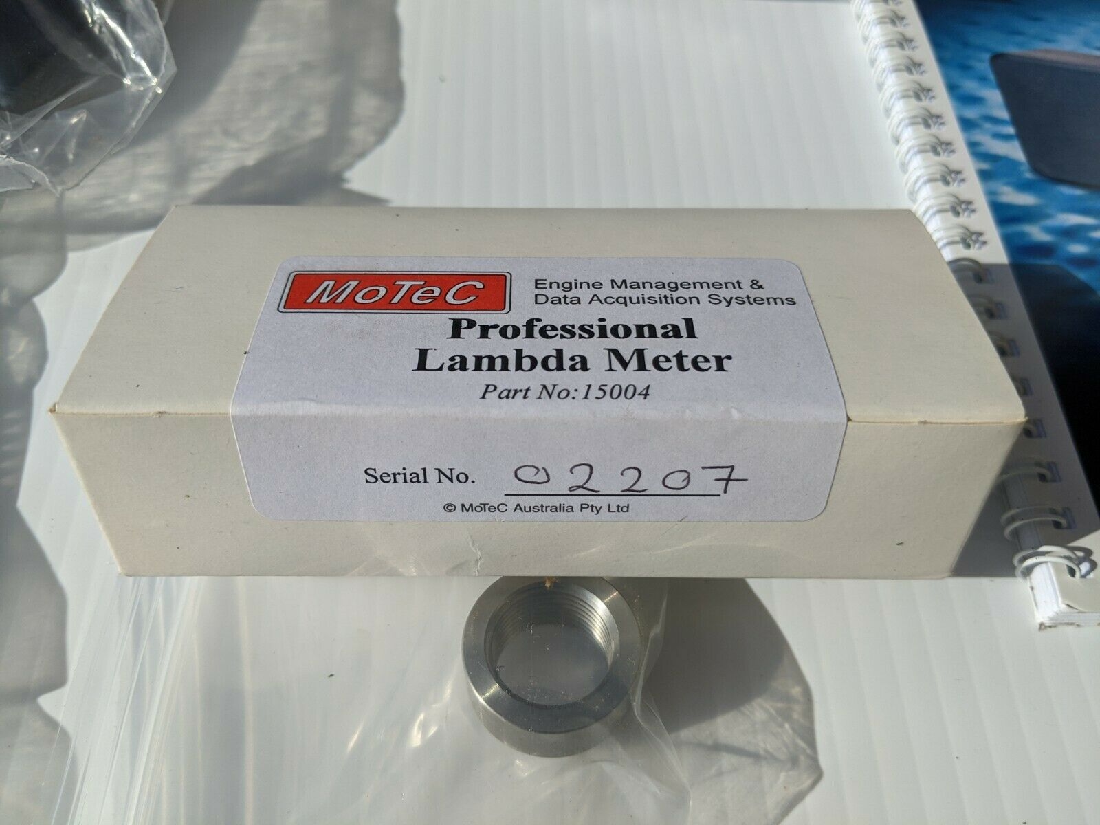 MOTEC Pro Lambda Meter PLM Kit, Air Fuel Ratio meter, Wideband O2 sensor - Fresh Stock Dated October 2025