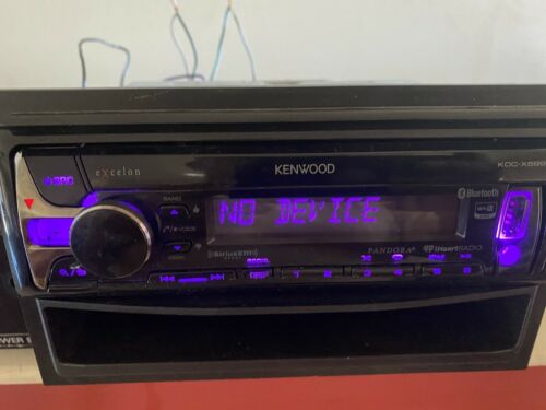 Kenwood Excelon KDC-X599 Bluetooth CD-Receiver With USB Preowned - Fresh Stock Dated October 2025