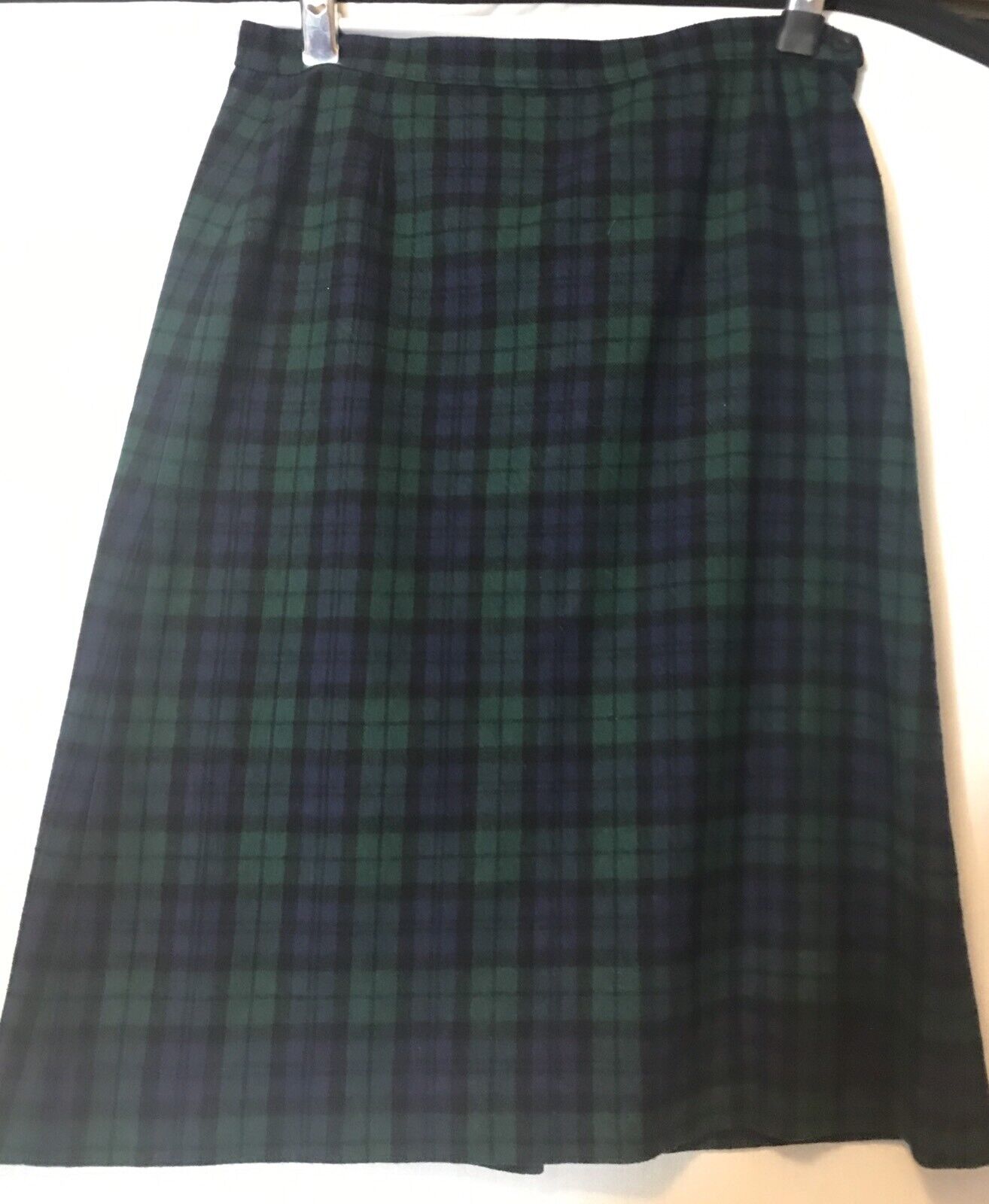 vintage PENDLETON AUTHENTIC BLACK WATCH TARTAN vintage WOOL SKIRT - Fresh Stock Dated October 2025