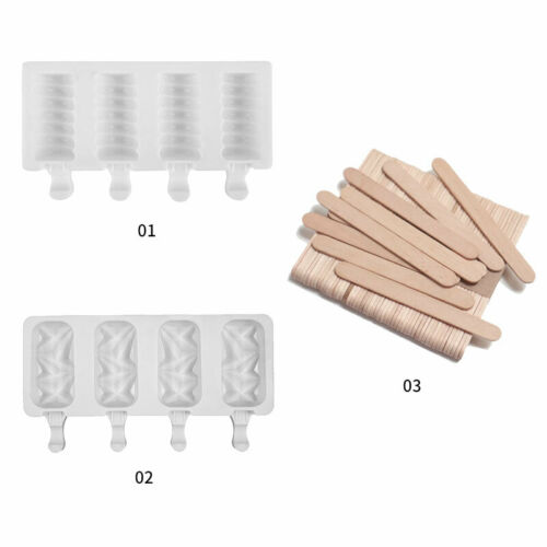 Silicone Geometric Cakesicle Mould Popsicle Lolly Frozen Dessert Maker Cake Mold - Fresh Stock Dated October 2025