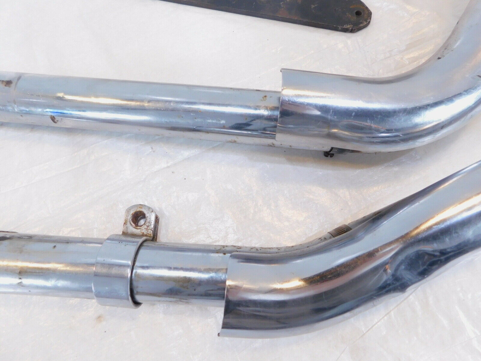 1986-2003 Harley Davidson Sportster 883 & 1200 Exhaust Header Drag Pipe System - Fresh Stock Dated October 2025