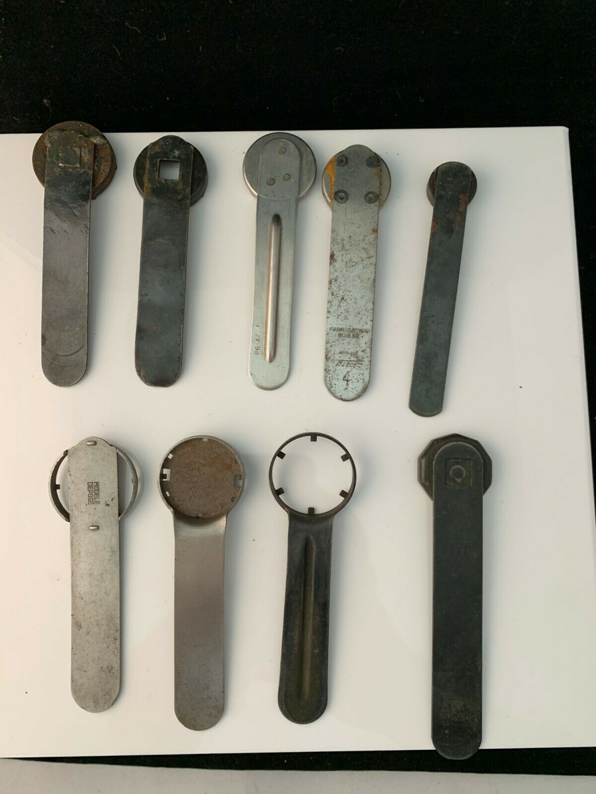 9 Vintage Tissot Watch Case Openers Watch Repair Tools - Fresh Stock Dated October 2025