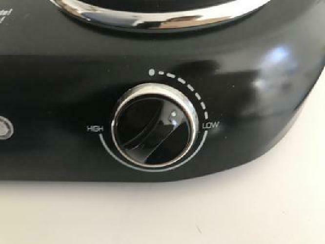 Double Burner Cooktop Electric Plate Portable Hot Stove 1800W Countertop Cooking - Fresh Stock Dated October 2025