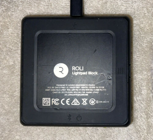 (OPEN BOX ) ROLI Lightpad Block M Wireless Controller - Fresh Stock Dated October 2025