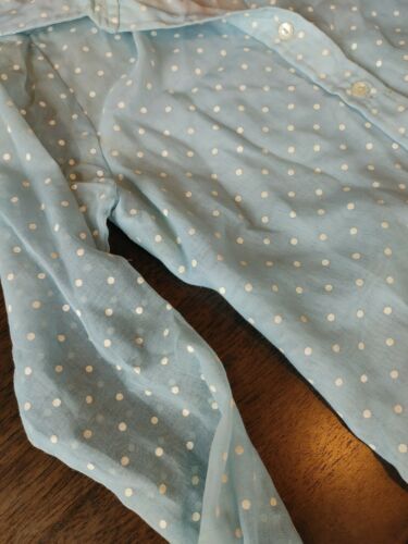 Vintage 70s boho hippie Chessa Davis Dotted Floral Maxi Skirt and Shirt Size Med - Fresh Stock Dated October 2025