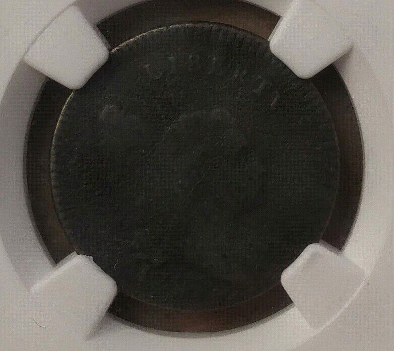 1797 PLAIN EDGE, LOW HEAD, C-3A LIBERTY CAP HALF CENT NGC VG DETAILS CORROSION - Fresh Stock Dated October 2025