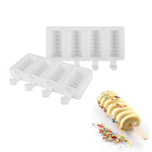 Silicone Geometric Cakesicle Mould Popsicle Lolly Frozen Dessert Maker Cake Mold - Fresh Stock Dated October 2025