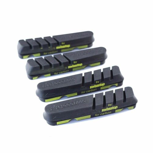 SwissStop Flash Evo Black Prince - Carbon Brake Pads - For Shimano/Sram 4pads - Fresh Stock Dated October 2025