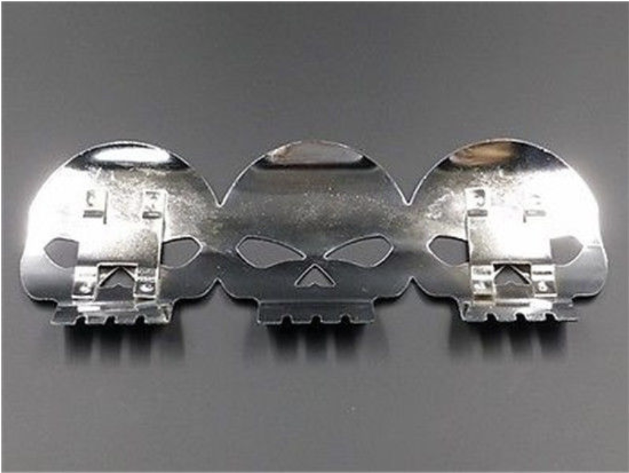 Exhaust Muffler Pipe Heat Shield Cover Heel Guard For Motorcycle Chopper Custom - Fresh Stock Dated October 2025