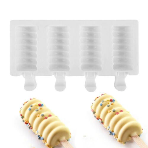 Silicone Geometric Cakesicle Mould Popsicle Lolly Frozen Dessert Maker Cake Mold - Fresh Stock Dated October 2025