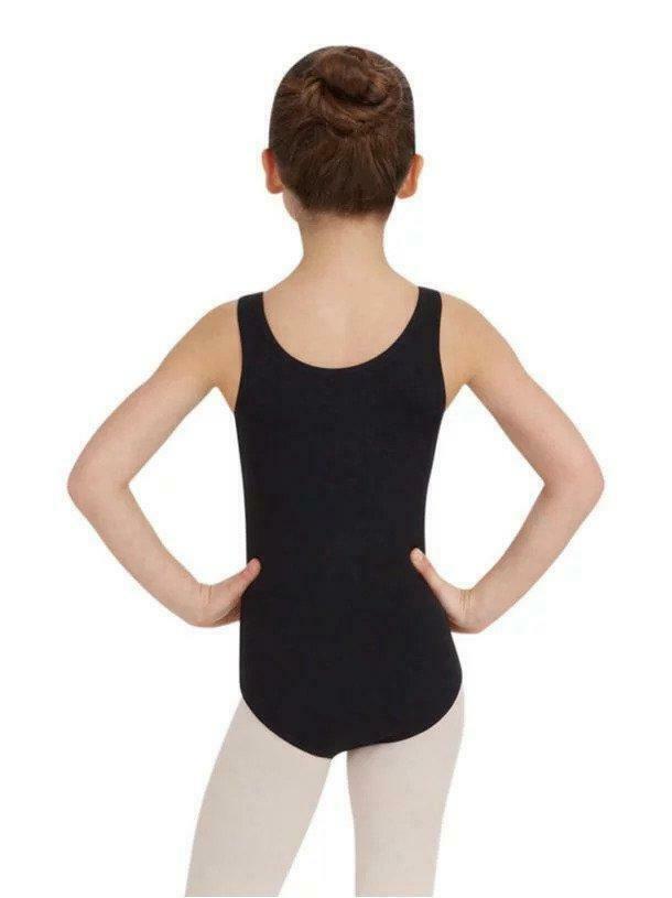 *MOTIONWEAR* EXTRA SMALL CHILD Classical Cotton Tank Leotard - Flattering Fit! - Fresh Stock Dated October 2025