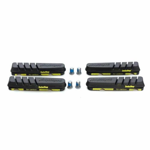 SwissStop Flash Evo Black Prince - Carbon Brake Pads - For Shimano/Sram 4pads - Fresh Stock Dated October 2025