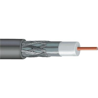 Vextra V66BGRAY[r] V66b Gray Dish[r]-approved Single Rg6 Cable, 1,000ft [gray] - Fresh Stock Dated October 2025