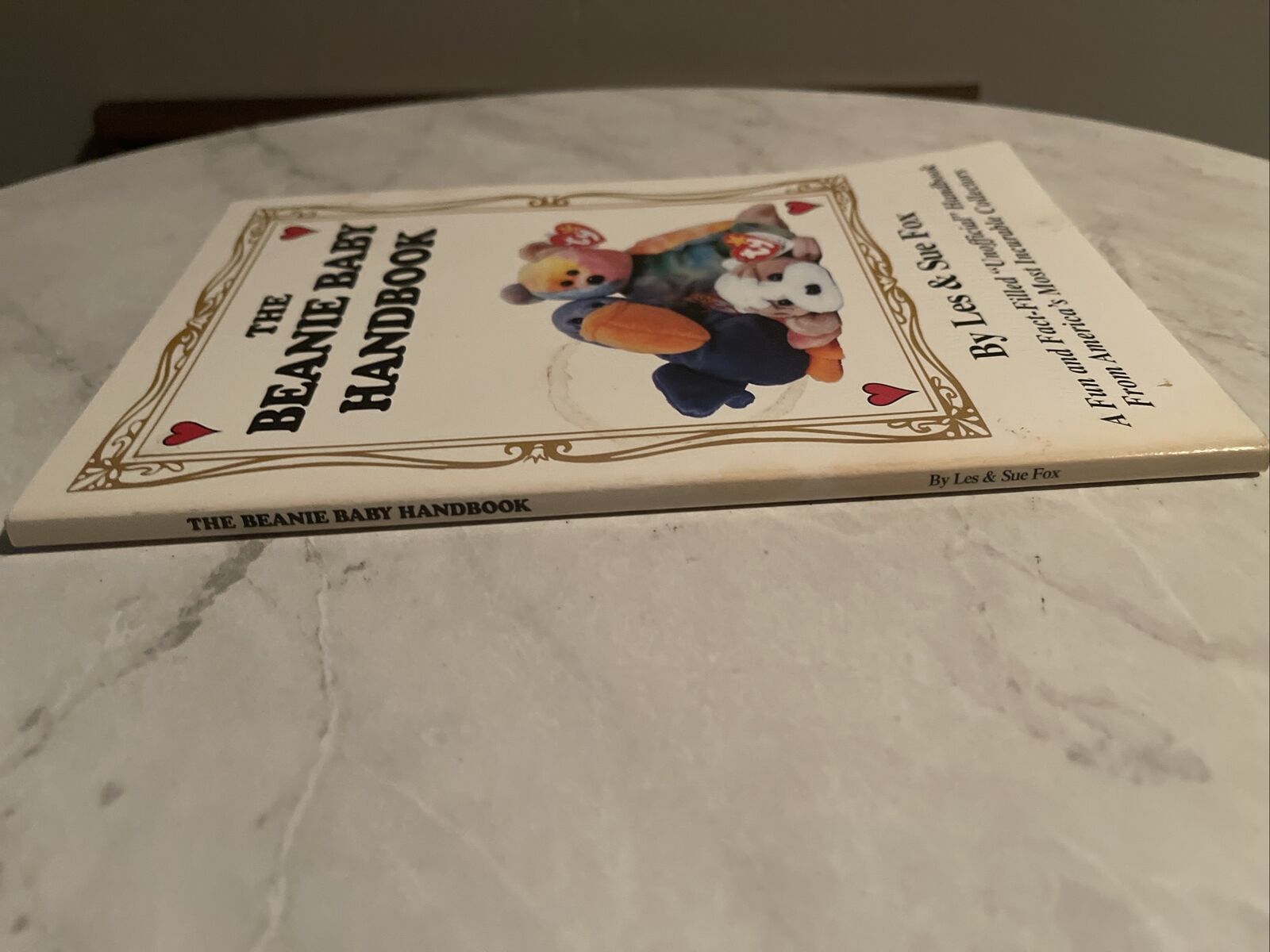 The Beanie Baby Handbook 1997 Scholastic Pocket Edition 128 Pages Les & Sue Fox - Fresh Stock Dated October 2025