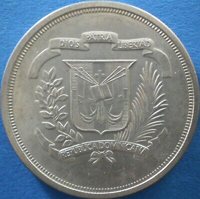 DOMINICAN REPUBLIC 1 PESO 1980 Dominicana Dominikanische Dominicaine Domenicana - Fresh Stock Dated October 2025