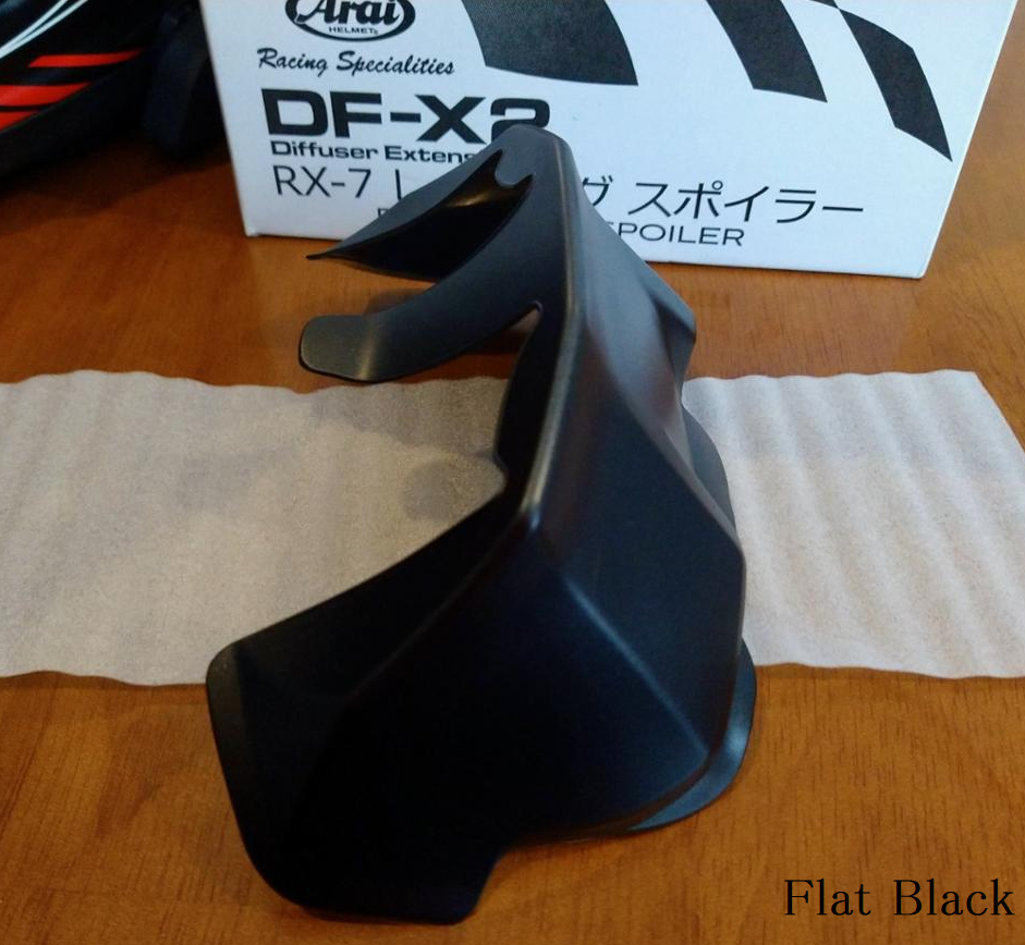 Arai RX-7X Racing Spoiler Wihite/Black/Glass White,Black/Flat Black/Light Smoke - Fresh Stock Dated October 2025