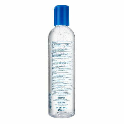 Hand Sanitizer Antibacterial Disinfectant 70% Gel Alcohol Scented 8.45 oz Bottle - Fresh Stock Dated October 2025