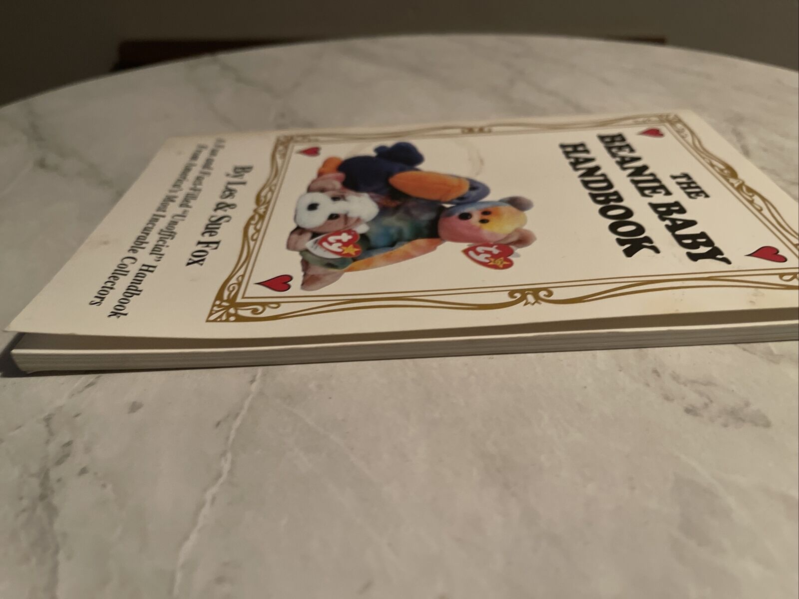 The Beanie Baby Handbook 1997 Scholastic Pocket Edition 128 Pages Les & Sue Fox - Fresh Stock Dated October 2025