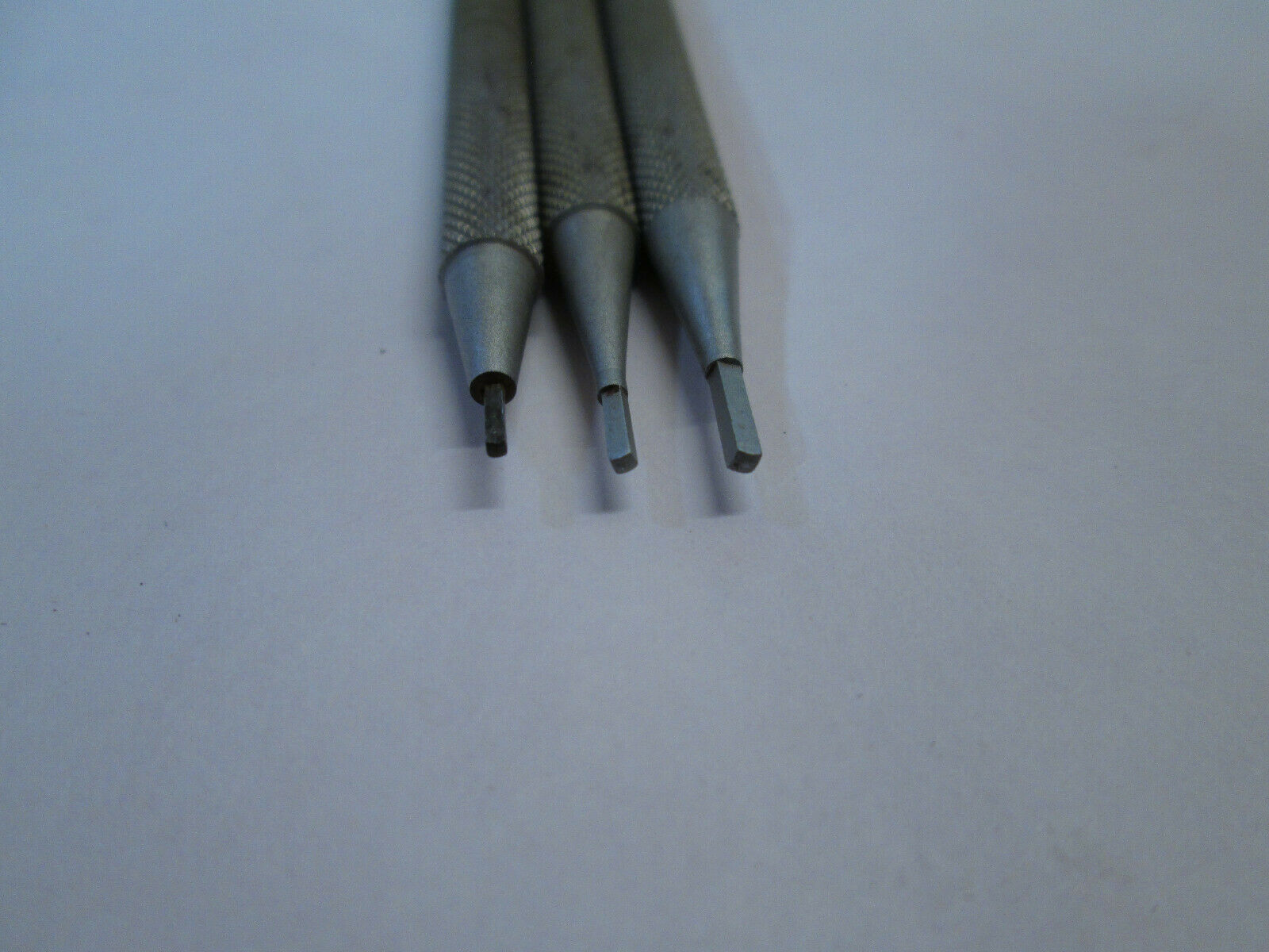 Watchmaker Tool K&D Bench Keys Properly Matched Set Of 3 In Good Condition - Fresh Stock Dated October 2025