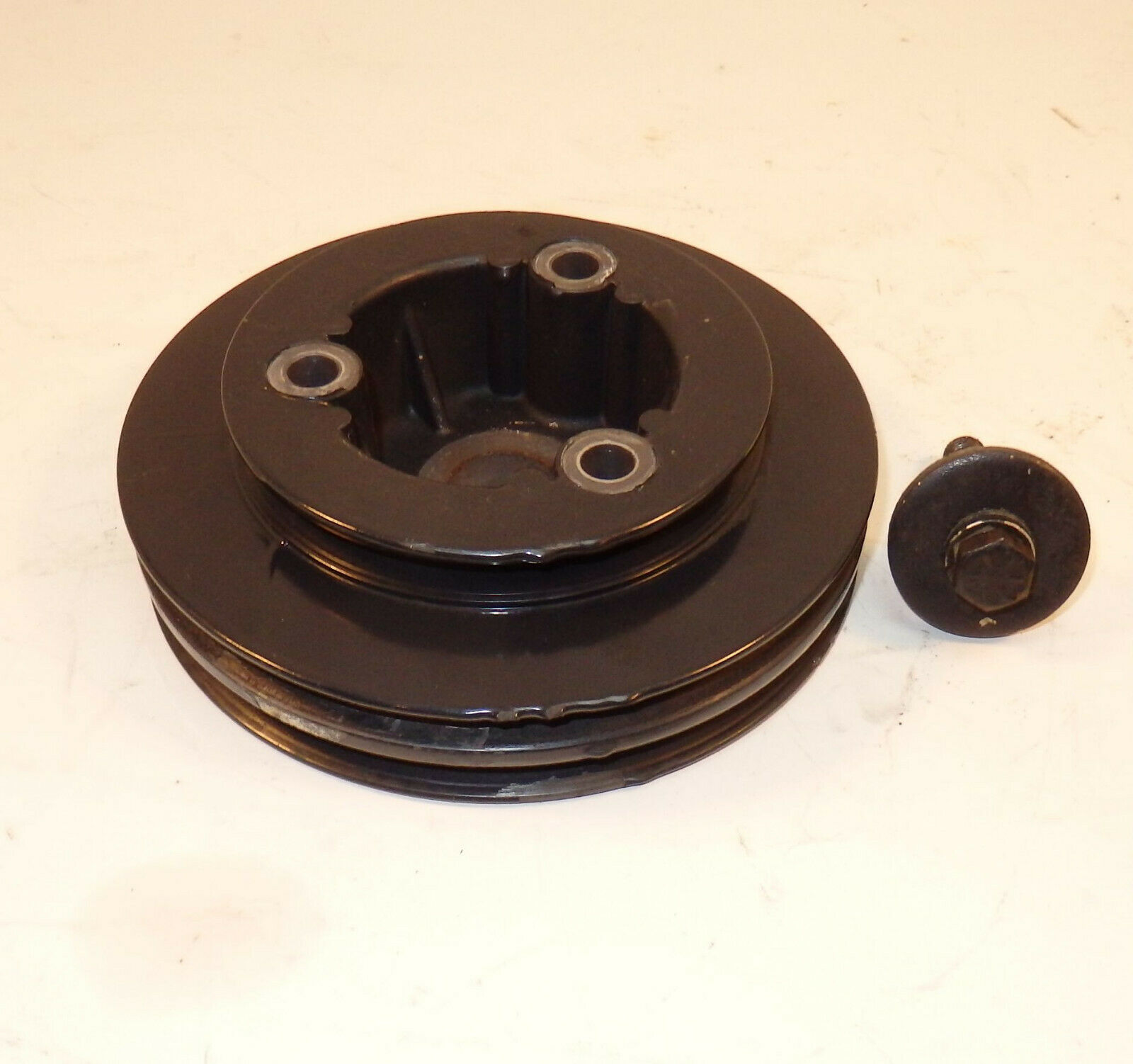 VOLVO PENTA SX 3851991 3 Belt Crankshaft Pulley 4.3L/ 5.0L/ 5.7L - Good - Fresh Stock Dated October 2025