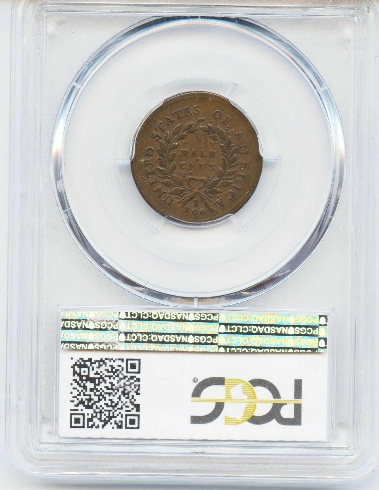 1793 1/2 CENT LIBERTY CAP FLOWING HAIR PCGS VF25 COIN VERY RARE - Fresh Stock Dated October 2025