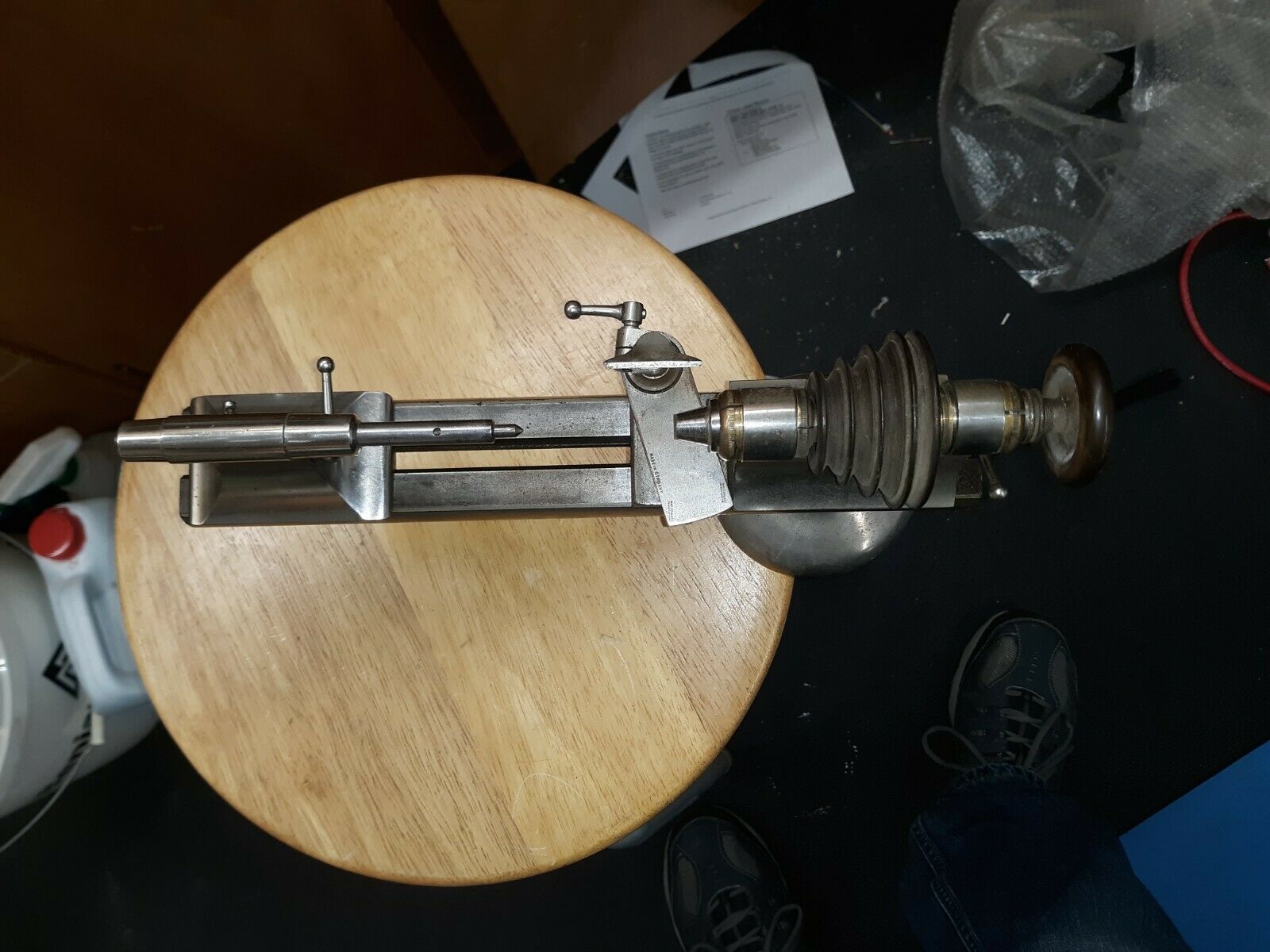 Wolf Jahn Watchmakers/Jewelers Lathe and Assorted Collets. No Motor. - Fresh Stock Dated October 2025