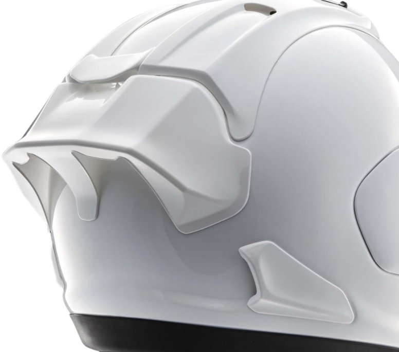 Arai RX-7X Racing Spoiler Wihite/Black/Glass White,Black/Flat Black/Light Smoke - Fresh Stock Dated October 2025
