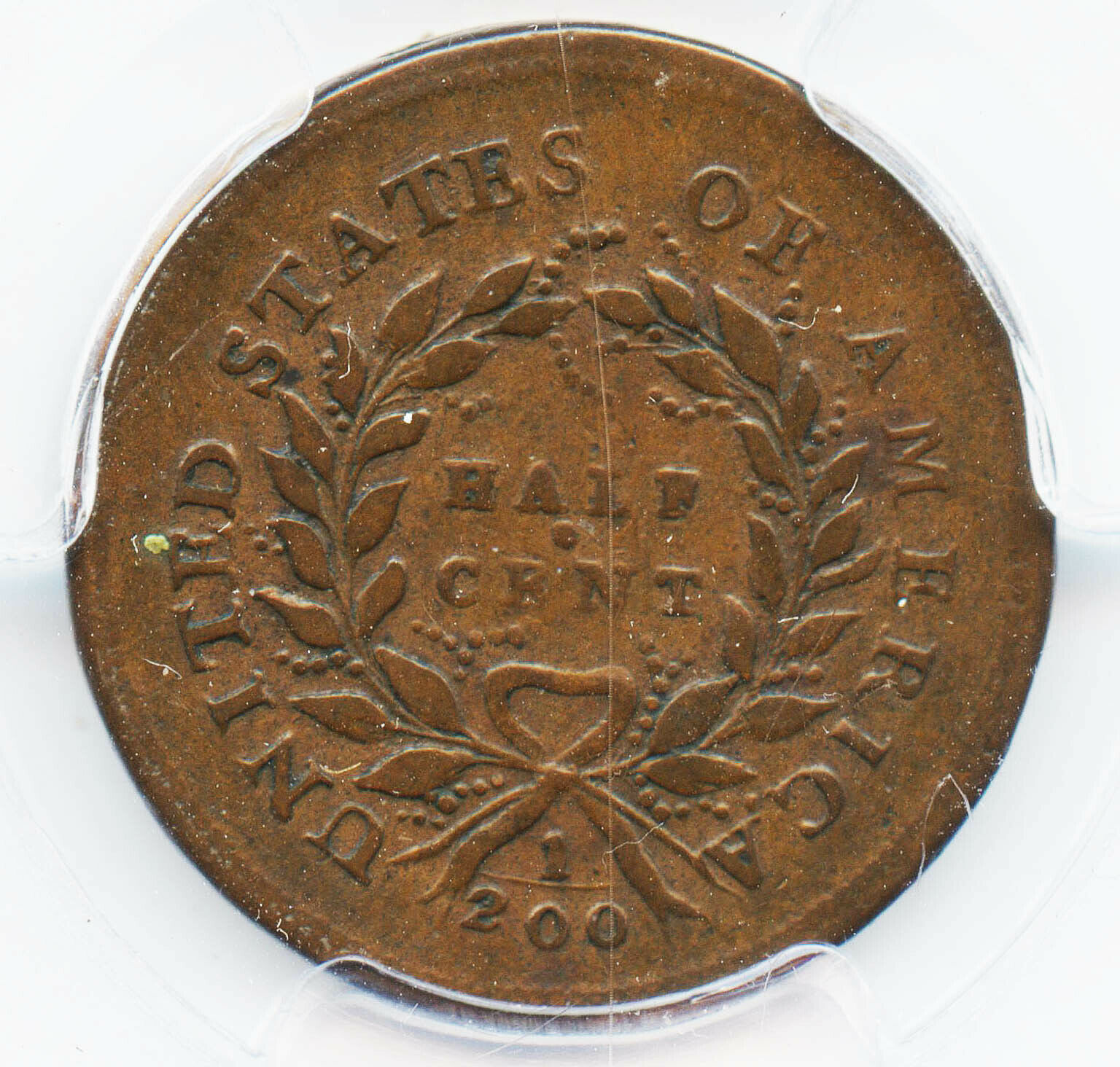 1793 1/2 CENT LIBERTY CAP FLOWING HAIR PCGS VF25 COIN VERY RARE - Fresh Stock Dated October 2025
