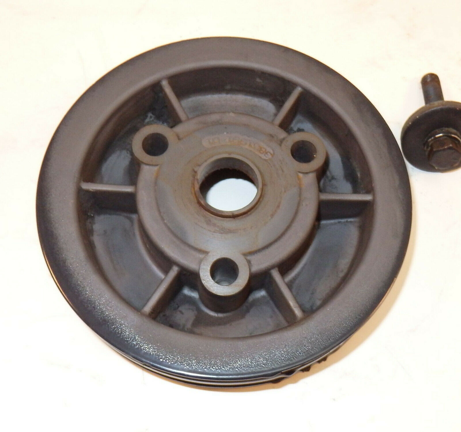 VOLVO PENTA SX 3851991 3 Belt Crankshaft Pulley 4.3L/ 5.0L/ 5.7L - Good - Fresh Stock Dated October 2025
