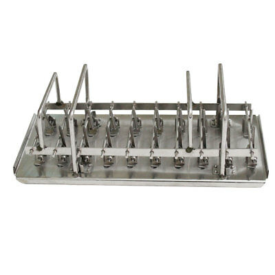 Set Of 20 Stainless Steel Ice Lolly Popsicle  Pop Molds Ice Cream Stick Holder - Fresh Stock Dated October 2025