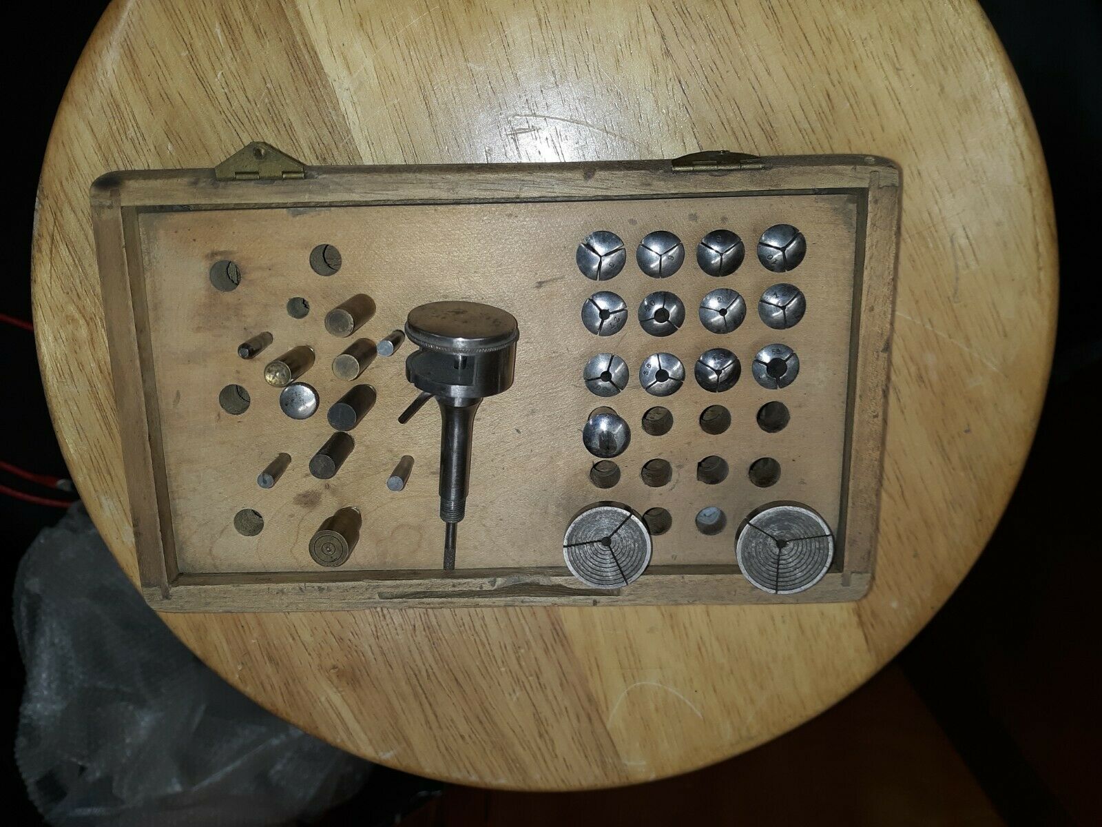 Wolf Jahn Watchmakers/Jewelers Lathe and Assorted Collets. No Motor. - Fresh Stock Dated October 2025