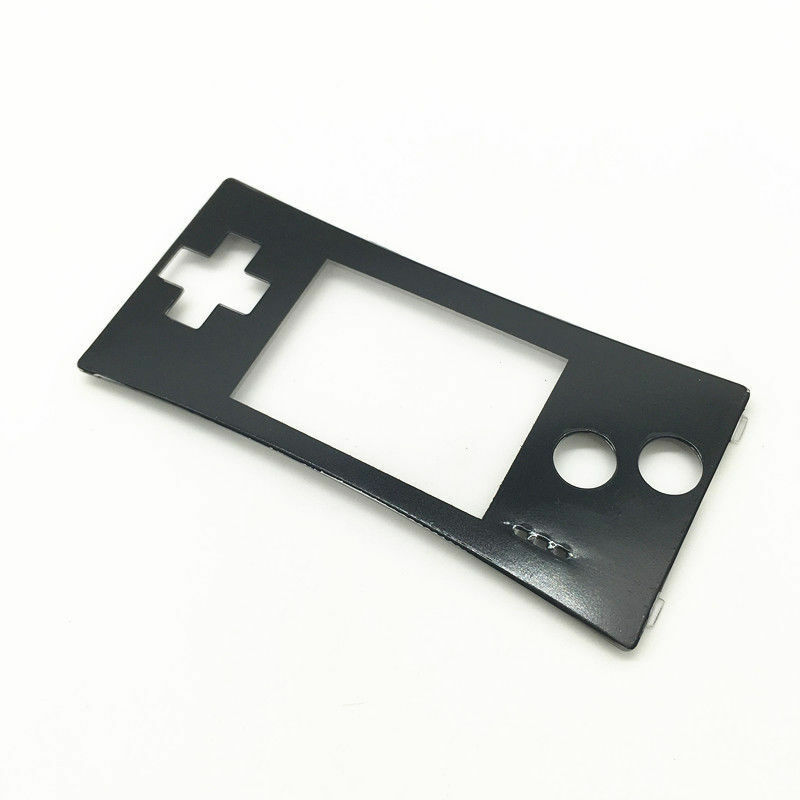 BRAND NEW Faceplate for Original Nintendo Game Boy Micro GBM Black - Fresh Stock Dated October 2025