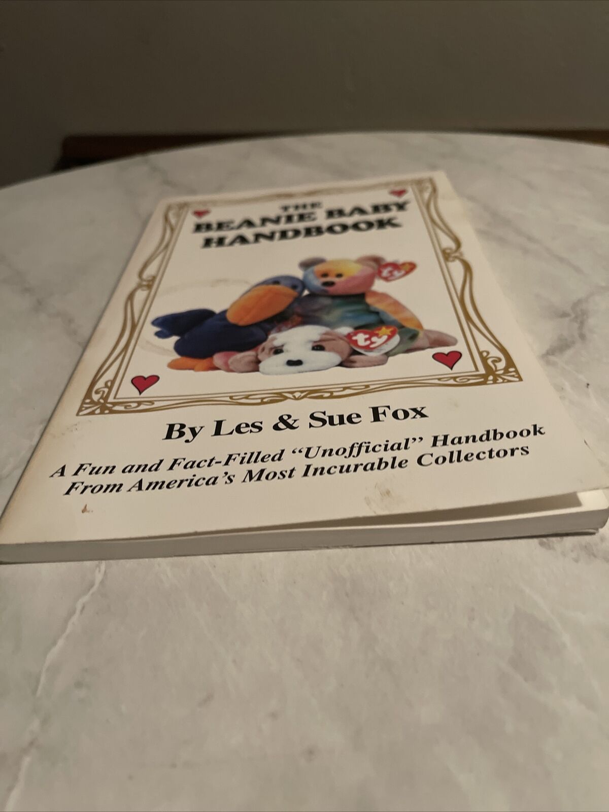 The Beanie Baby Handbook 1997 Scholastic Pocket Edition 128 Pages Les & Sue Fox - Fresh Stock Dated October 2025