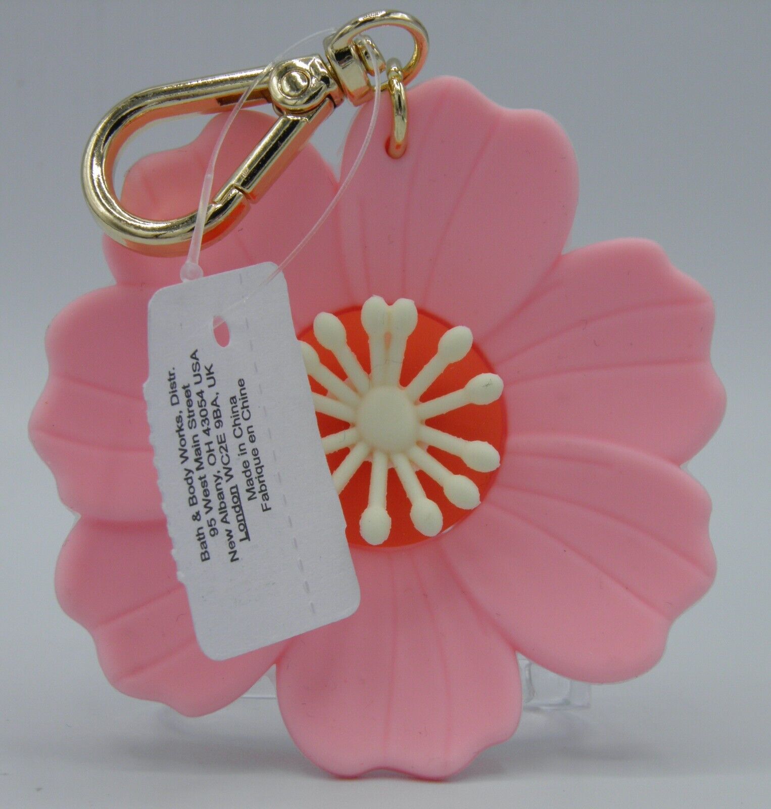 Bath & Body Works Pink Flower Power POCKETBAC HAND SANITIZER HOLDER - Fresh Stock Dated October 2025