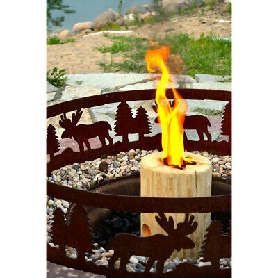 TimberTote Large 12x8 Inch One Log Campfire Camping Cooking Camp Fire Wood Log - Fresh Stock Dated October 2025