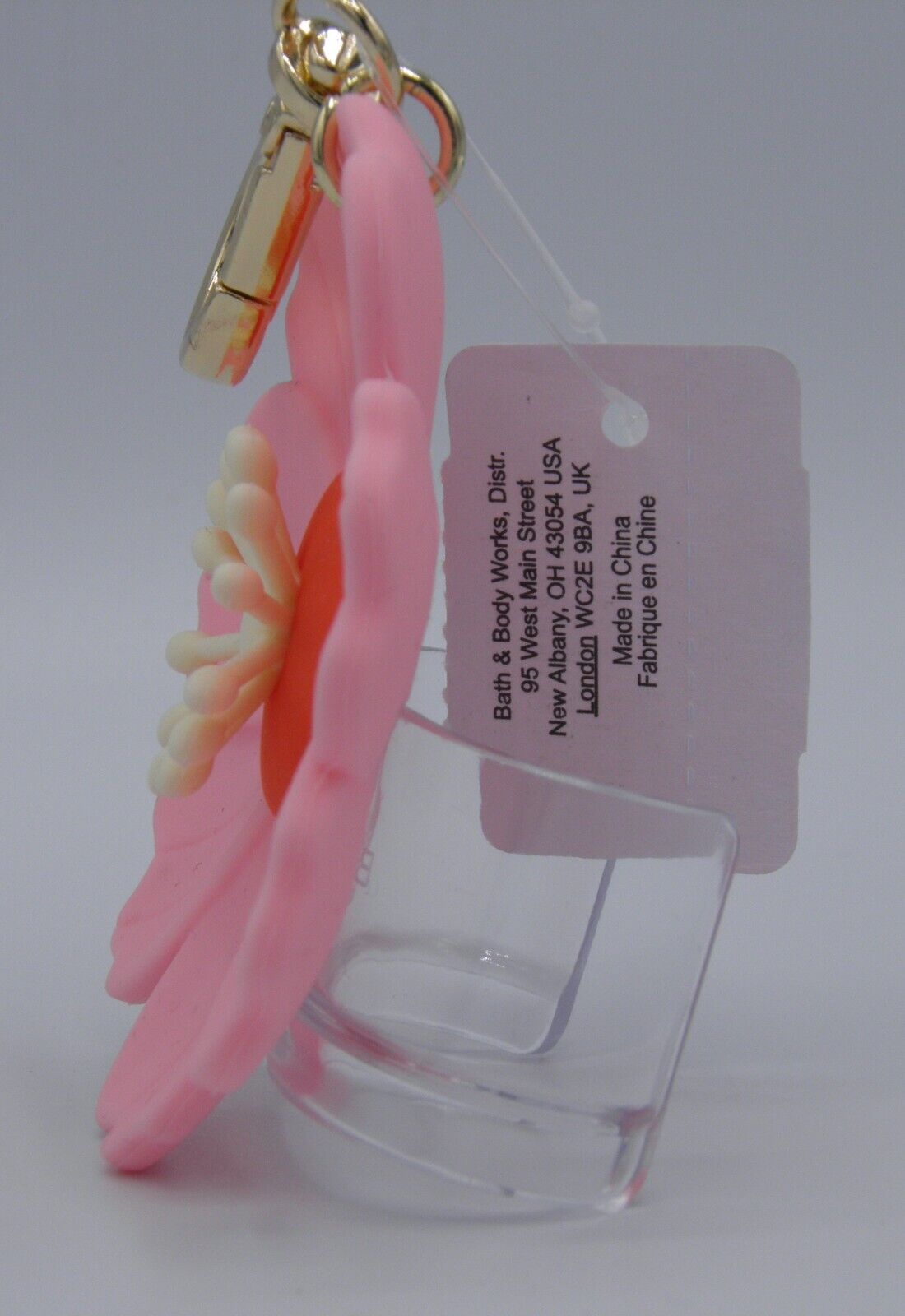 Bath & Body Works Pink Flower Power POCKETBAC HAND SANITIZER HOLDER - Fresh Stock Dated October 2025