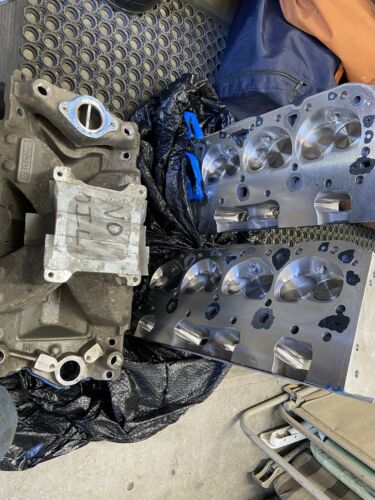 Brodix SBC SPEC SPCH Cylinder Heads And Intake Manifold - Fresh Stock Dated October 2025