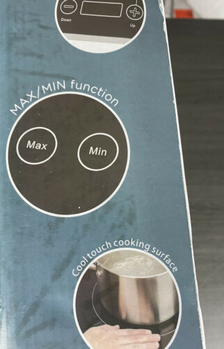 Cusimax 1800w Induction Cooker Open Box Item Working Order - Fresh Stock Dated October 2025